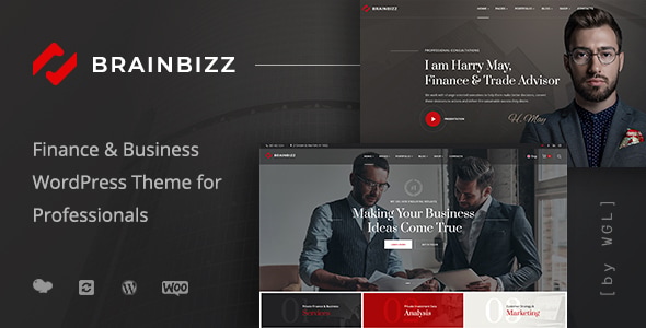BrainBizz 1.3.13 – Finance & Business WordPress Theme