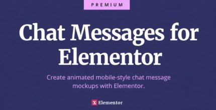 Chat Messages for Elementor