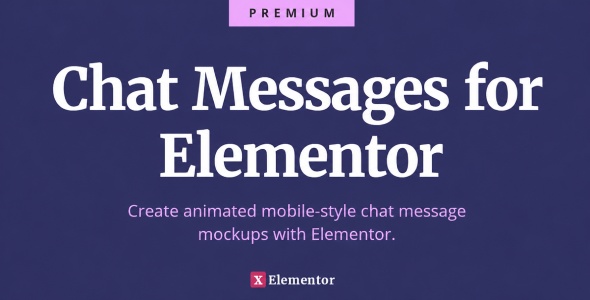 Chat Messages for Elementor 1.0.0