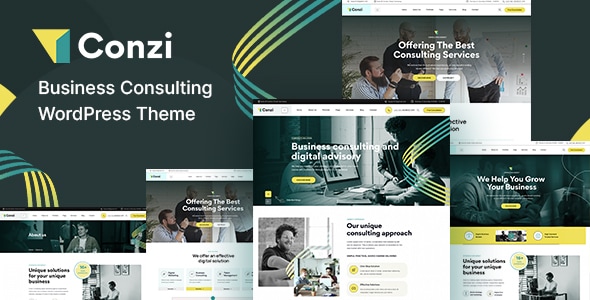 Conzi 1.0.1 – Business Consulting WordPress Theme