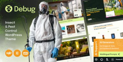 Debug - Insect Extermination & Pest Control WordPress Theme