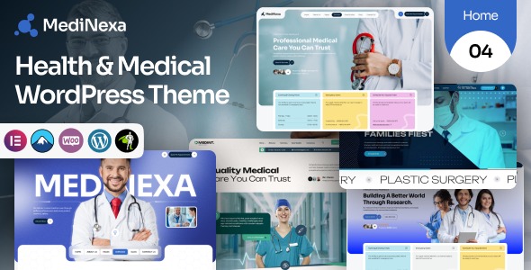 Medinexa 1.0.0 – Health & Medical WordPress Theme