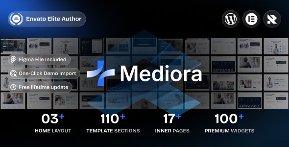 Mediora 1.0.2 – Doctor & Medical Clinic Elementor WordPress Theme