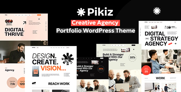 Pikiz 1.0.0 – Creative Agency Portfolio WordPress Theme