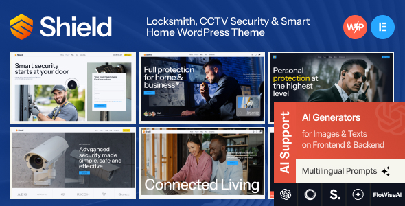 Shield 1.3.0 – CCTV Security & Smart Home WordPress Theme