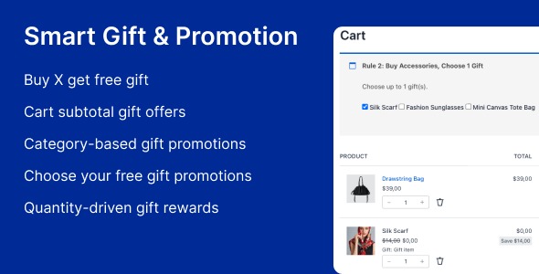 Smart Gift & Promotion for WooCommerce 1.0.0
