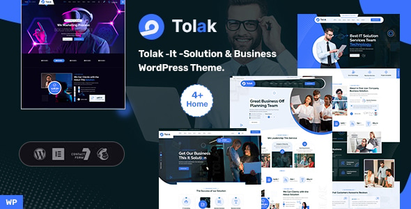 Tolak 1.2.0 – It Solution & Business WordPress Theme