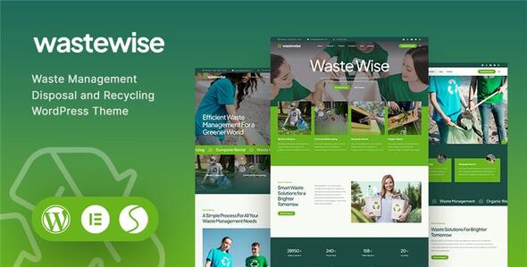 Wastewise 1.0.4 – Waste Management Disposal and Recycling WordPress Theme