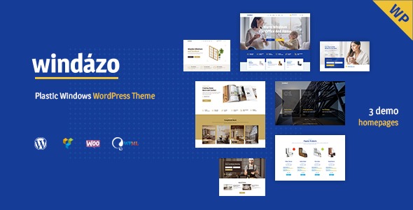 Windazo 1.2.4 – Plastic Windows and Doors WordPress Theme