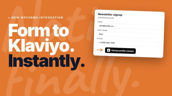 WPForms Klaviyo Addon 1.0.0