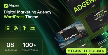 Adgena - Digital Marketing Agency WordPress Theme