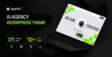 Agenio - AI Agency WordPress Theme