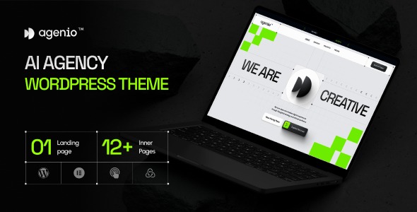 Agenio 1.0.0 – AI Agency WordPress Theme