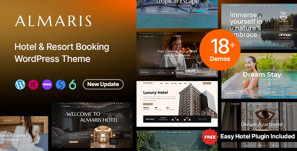 Almaris 1.3.4 – Hotel Booking WordPress Theme