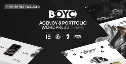 Boyc - Creative Agency Portfolio WordPress Theme