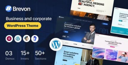 Brevon - Business Consulting WordPress Theme