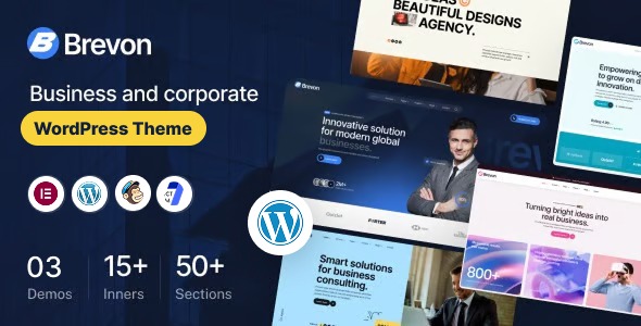 Brevon 1.0.0 – Business Consulting WordPress Theme