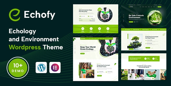 Echofy 1.0.0 – Environment, Ecology Solar & Nonprofit WordPress Theme