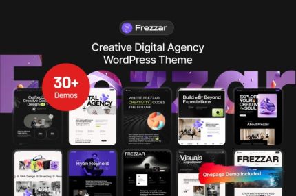 Frezzar - Creative Digital Agency WordPress Theme