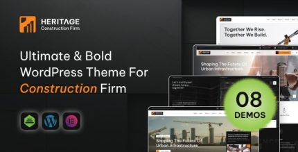 Heritage - Construction & Building WordPress Theme