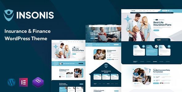 Insonis - Insurance & Finance WordPress Theme