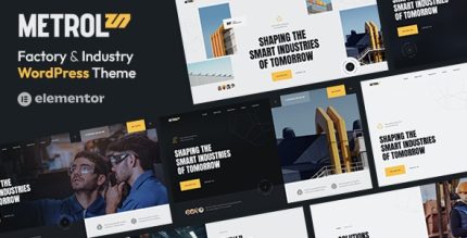 Metrol - Industry WordPress Theme