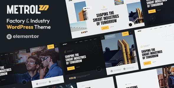 Metrol 1.0.1 – Industry WordPress Theme