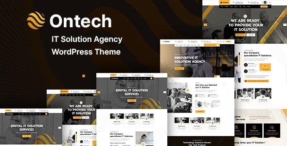 Ontech 1.1.0 – IT Solutions Agency WordPress Theme