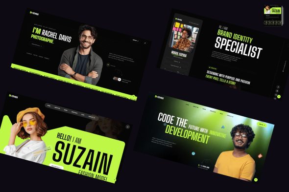Revox 1.2 – Personal Portfolio WordPress Theme