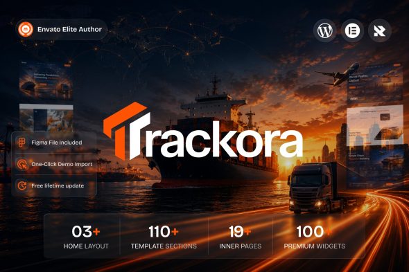 Trackora - Transportation & Logistics WordPress