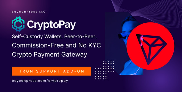 Tron crypto payments support for CryptoPay 1.3.2