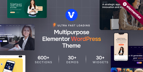 Vonix 2.0.0 – Multi-purpose Elementor WordPress Theme