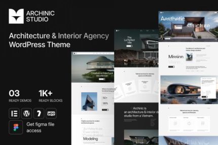 Archinic - Architecture WordPress Theme