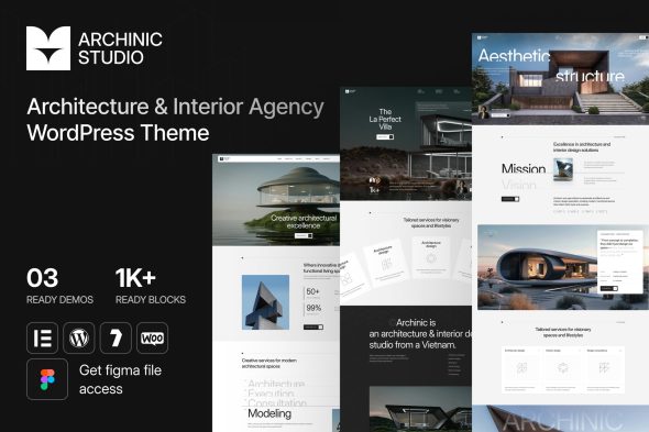 Archinic 1.0.0 – Architecture WordPress Theme