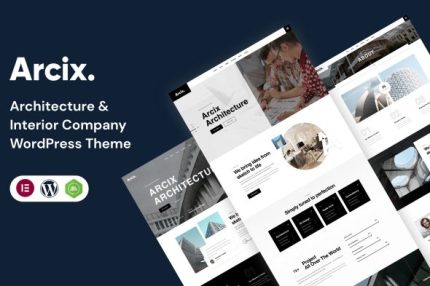 Arcix - Architecture WordPress Theme