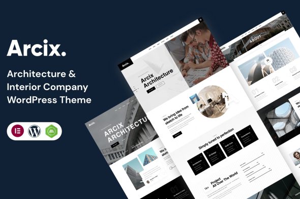 Arcix 1.6 – Architecture WordPress Theme