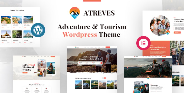 Atreves 1.3 – Adventure & Tourism WordPress Theme