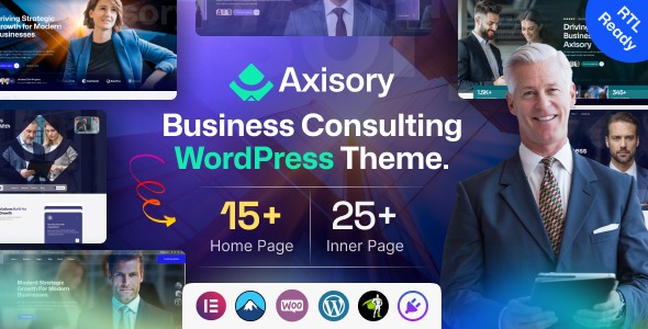 Axisory 1.0.0 – Business Consulting WordPress