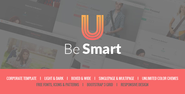 BeSmart 1.0.0 – Education & Courses WordPress Theme