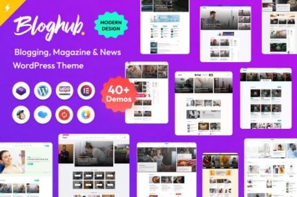 Bloghub - Blog & Magazine WP Theme with AI Writer Generator