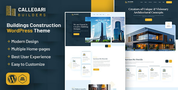 Callegari Builders 1.1 – Buildings Construction WordPress Theme