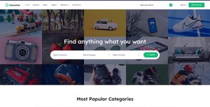 dClassified - Smart and Powerful Directory & Listing WordPress Theme