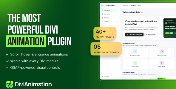 Divi Animation 1.0.0