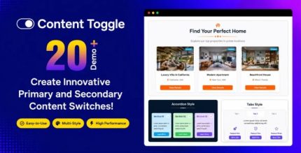 Divi Content Toggle