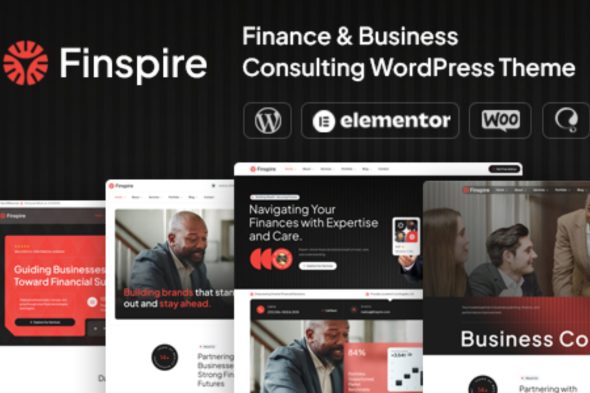 Finspire 1.0.0 – Finance & Business WordPress Theme