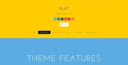 Themify Flat - Themify WordPress Theme