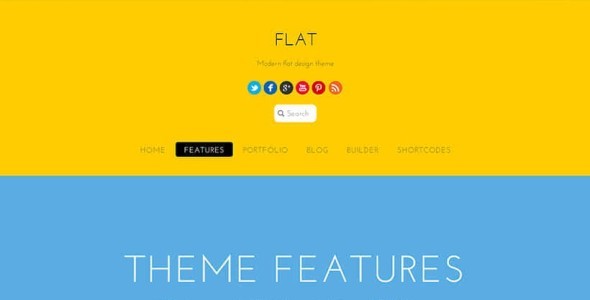 Themify Flat 7.6.5 – Themify WordPress Theme