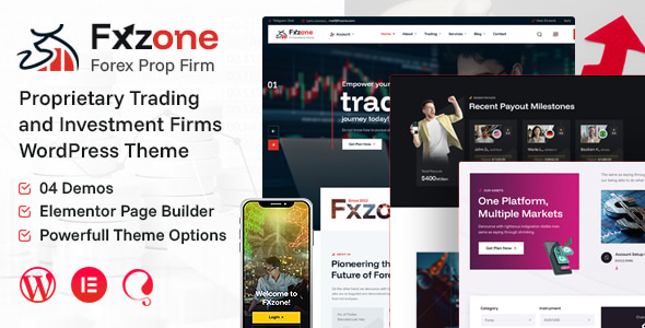 Fxzone 1.0.0 – Forex Prop Firm WordPress Theme