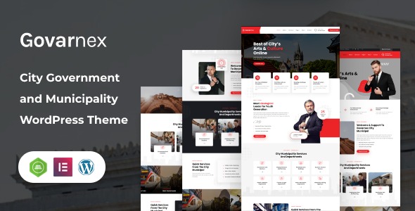 Govarnex 1.7 – City Government and Municipality WordPress Theme