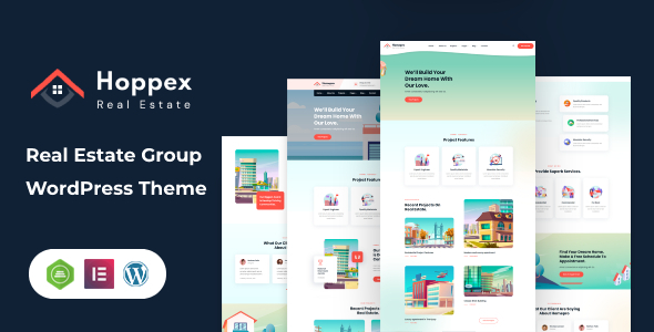 Hoppex 1.6 – Real Estate and Architect Group WordPress Theme